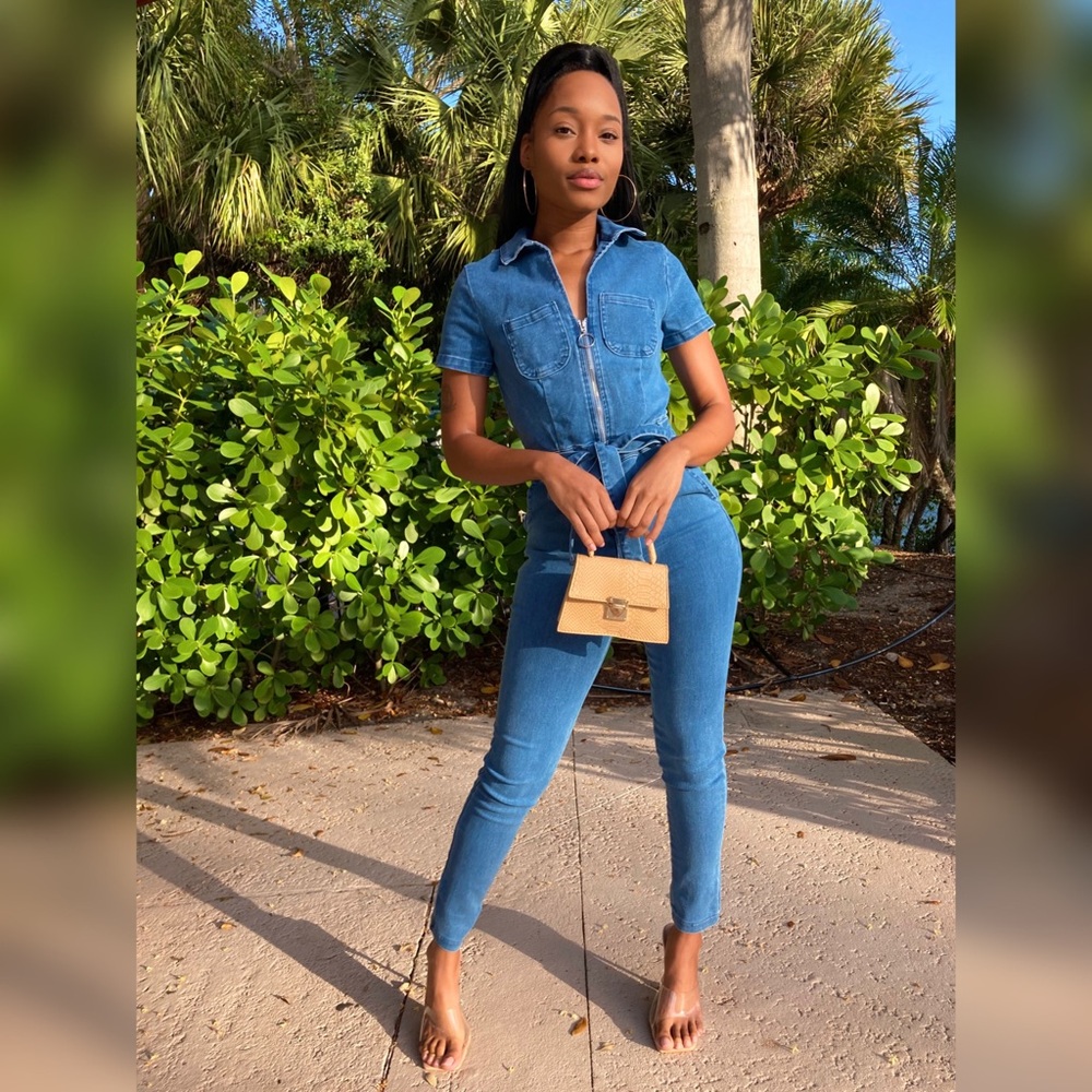 😍 Tailor Made Denim Jumpsuit 😍